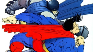 Frank-Millers-The-Dark-Knight-Returns-Batman-Superman-Fight1